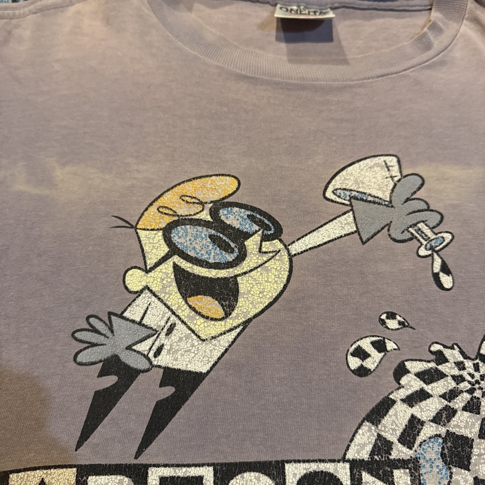 Vintage Dexter's Laboratory Shirt 90's Cartoon Network Grail Men's Size XL Rare - Picture 4 of 16